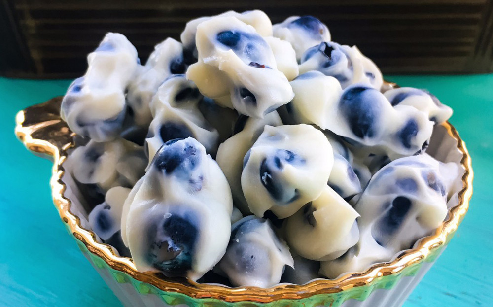 Blueberry Yogurt Protein Bites 1