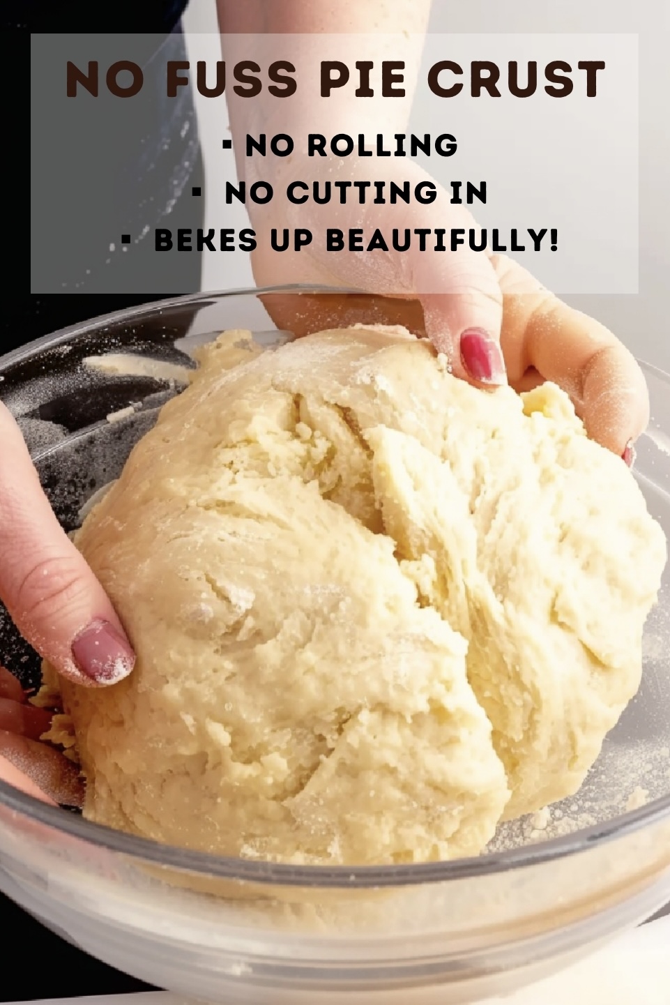 Achieve the perfect no fuss pie crust every time with our easy, delicious recipe.