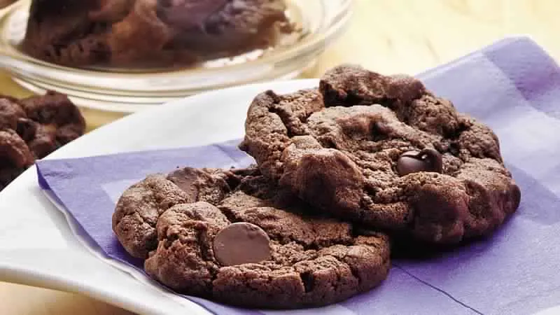 Chocolate Chocolate Chip Cookies I 1