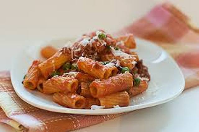Baked Sausage and Cheese Rigatoni