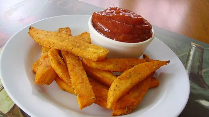 Spicy Sweet Potato Chips 2
