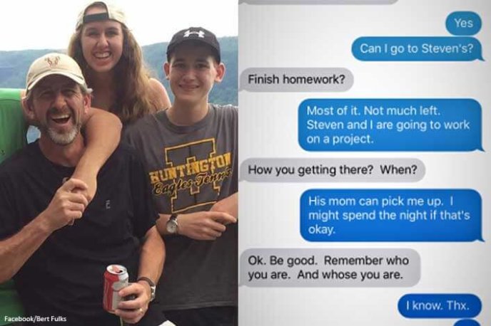 DAD LETS SON STAY AT A SLEEPOVER—THAT NIGHT HE GETS A TEXT WITH JUST ONE LETTER
