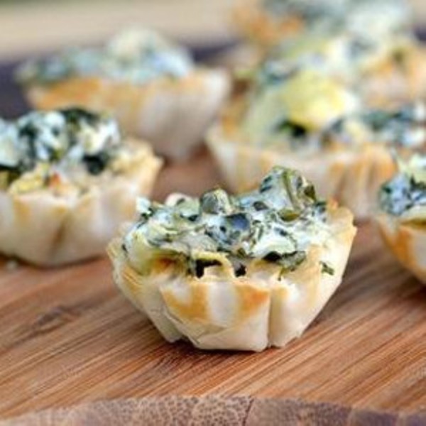 Perfect Spinach Dip Bites