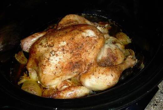 Crock Pot Whole Chicken 1