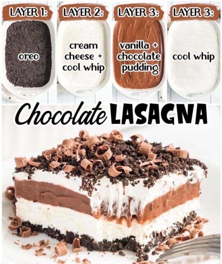 How to Make Chocolate Lasagna