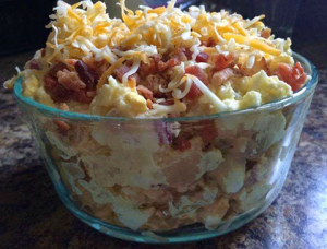 Loaded Baked Potato Salad Recipe - Nine Recipes