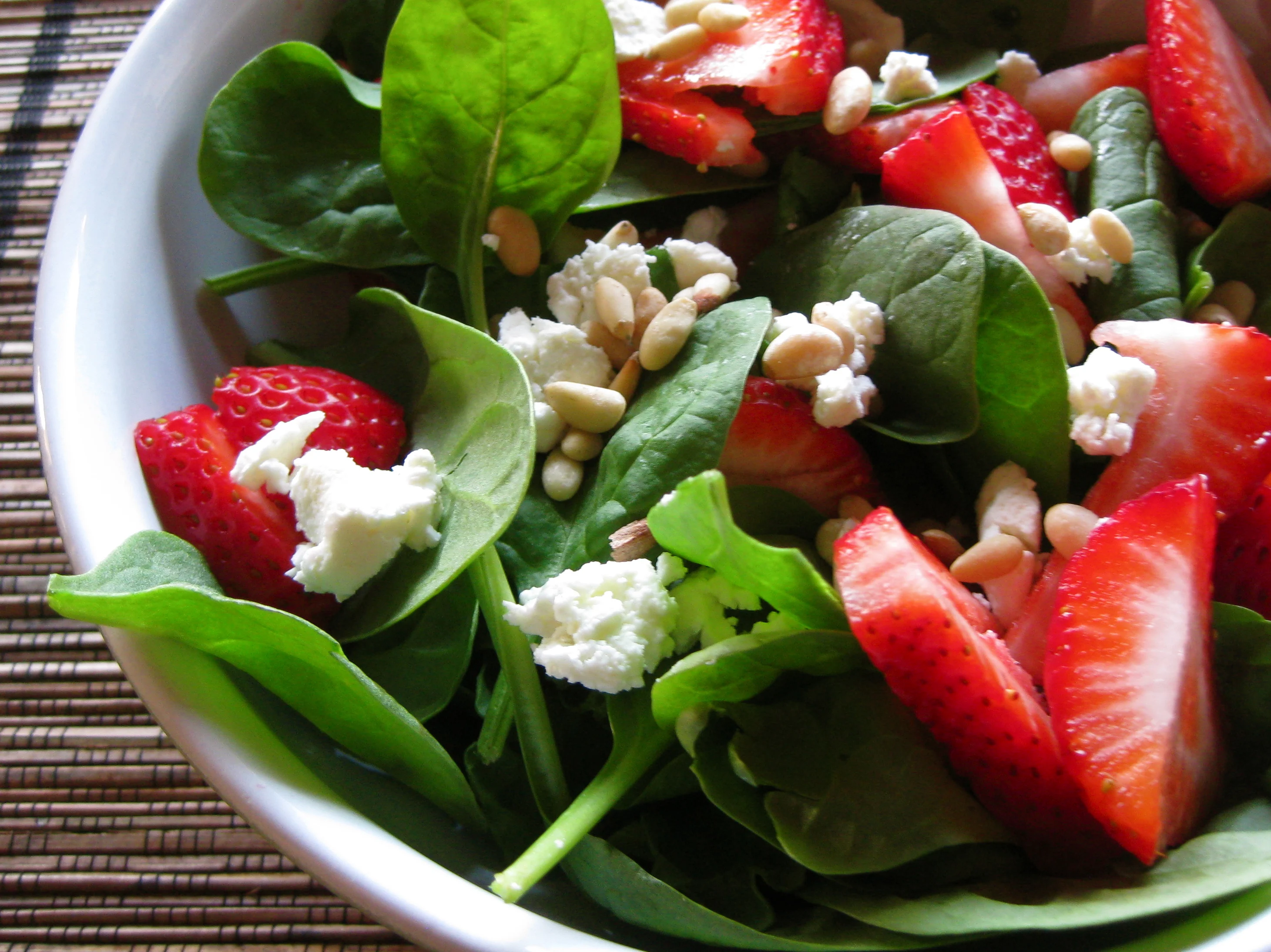Strawberry Spinach Salad I