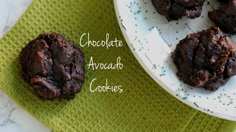 Vegan Chocolate Avocado Cookies