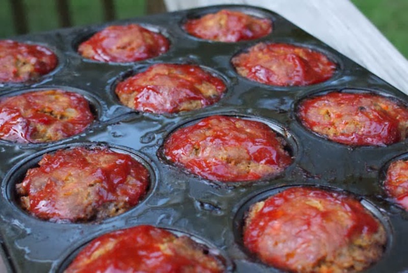 meatloaf in a muffin pan