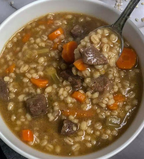 Best Ever Beef Barley Soup Recipe