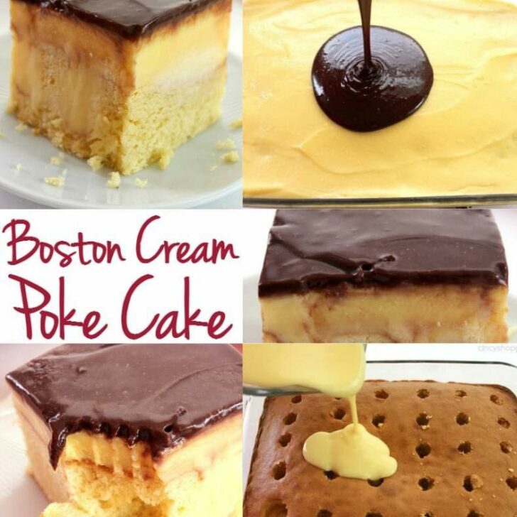 Boston Cream Poke Cake Mix Recipe