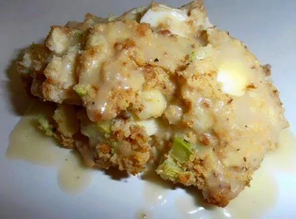 Chicken & Dressing Casserole – Easy and So good!