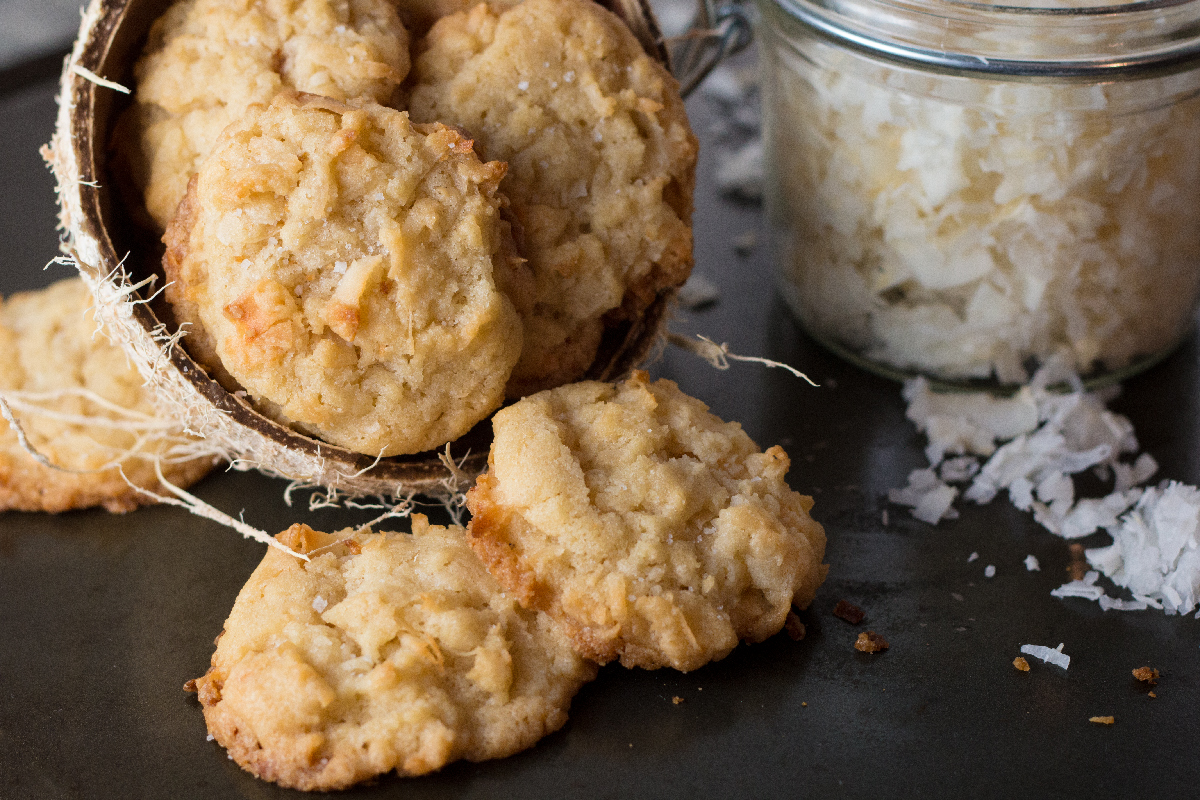 Chewy Coconut Cookies 1
