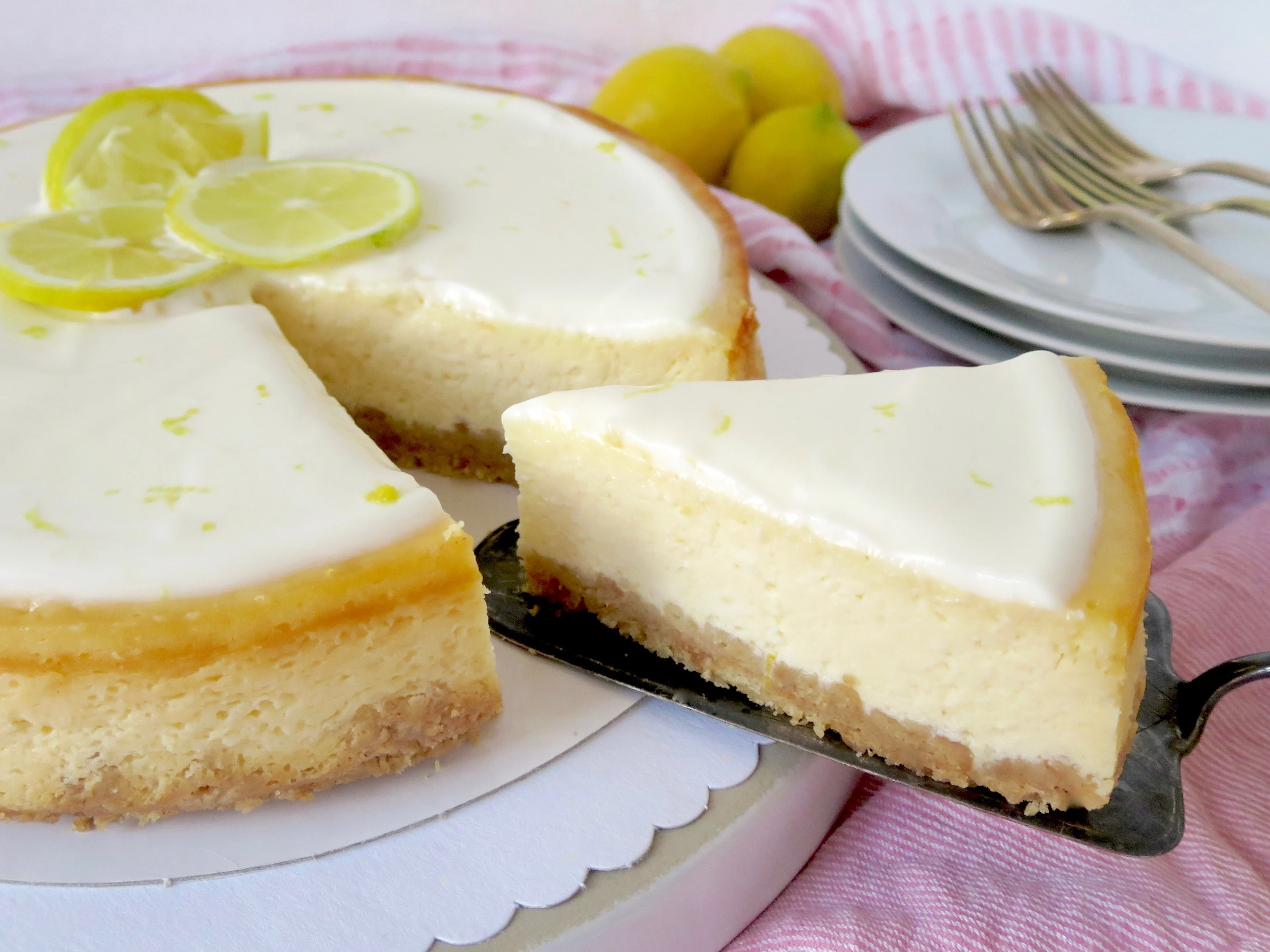 LUSCIOUS Lemon Cheesecake Recipe 1