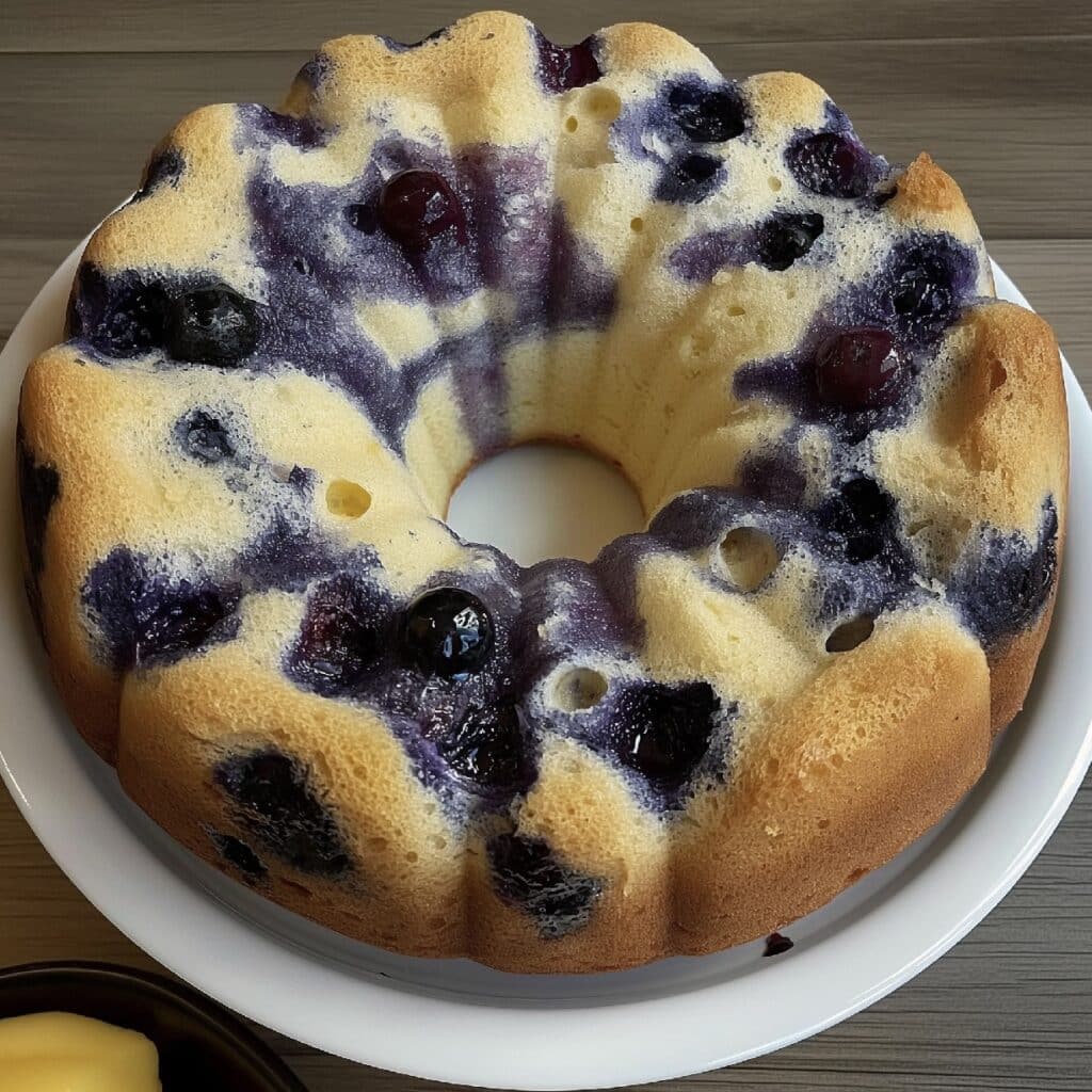Bring joy to your family gatherings with our cherished Lemon Blueberry Pound Cake recipe.