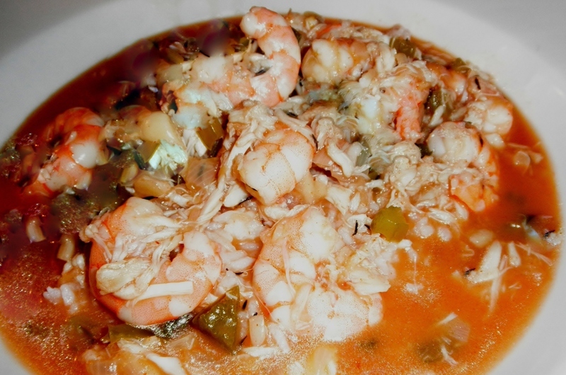 Shrimp and Crabmeat Etouffee