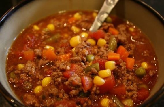 Healthy Vegetable Beef Soup - Nine Recipes