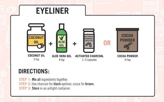coconut oil eyeliner