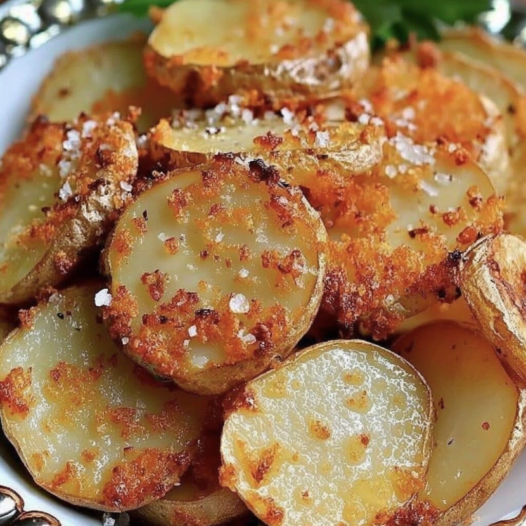 Crispy Crunchy Parmesan Potatoes Recipe