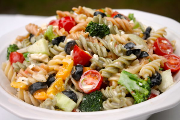 The Best Creamy Pasta Salad !!! - Nine Recipes