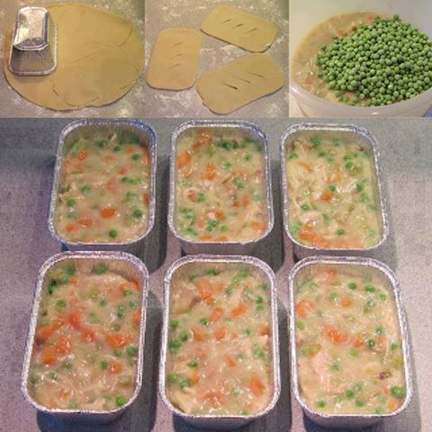 Make-Ahead Mini Chicken Pot Pies!! This is such a great idea!!!