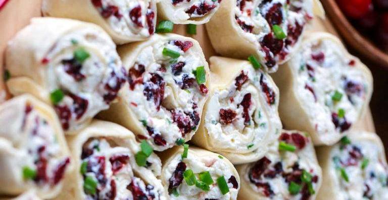 Cranberry Feta Pinwheels – Spend With Pennies 1