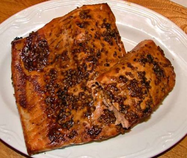 Balsamic Glazed Salmon Fillets
