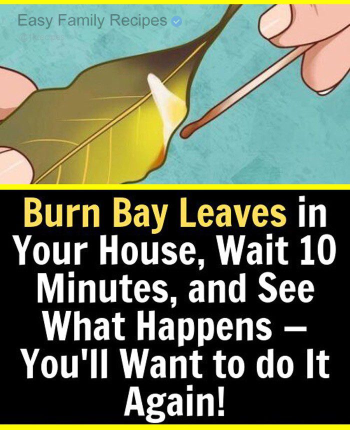 Burn a Bay Leaf in Your Home