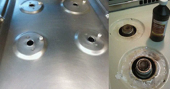 REMOVE RUST FROM YOUR SINK, STOVE, BURNERS AND ALL THE KITCHEN UTENSILS WITH THIS AMAZING TRICK