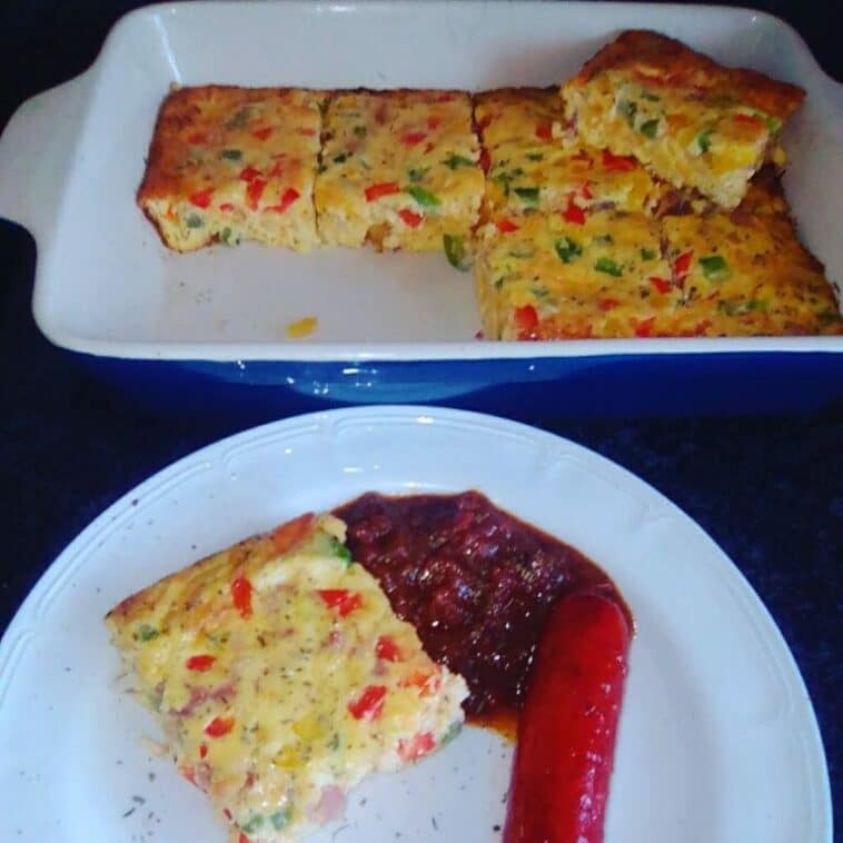 BAKED OMELETTE, SHATINI, RUSSIAN FROM CHESTER BUTCHERY