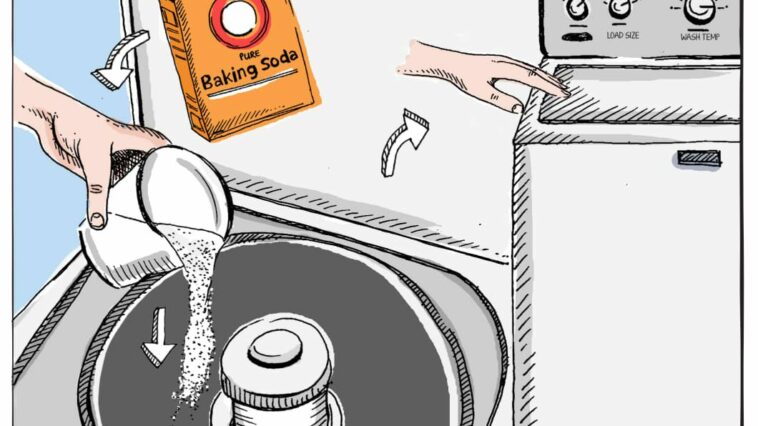 Keep A Box Of Baking Soda Near Your Washing Machine