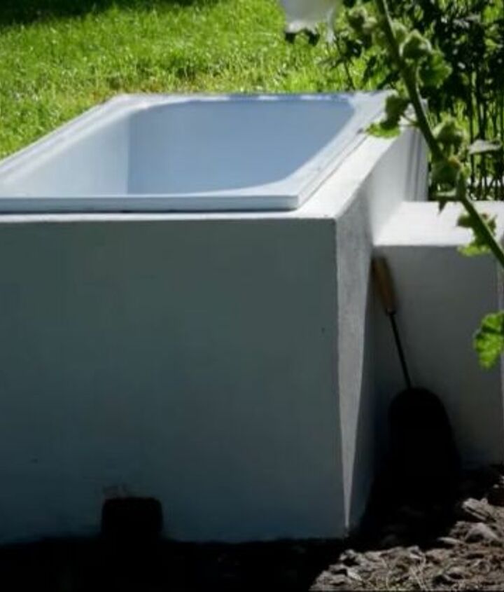 how to build a soothing wood fired hot tub