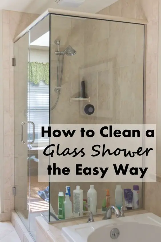 How to Clean a Glass Shower the Easy Way