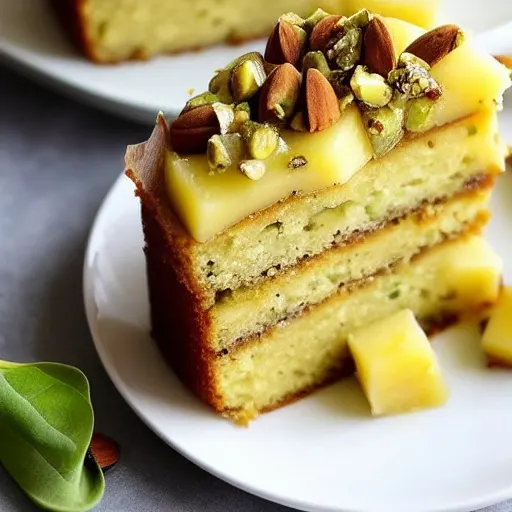 Pistachio Pineapple Cake, Pistachio Cake Recipe, Pineapple Cake Recipe, Unique Cake Flavors, Best Pistachio Pineapple Cake Recipe