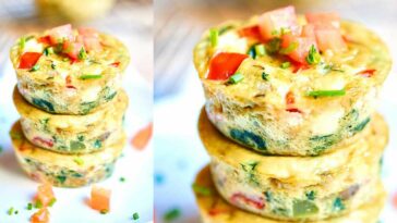 These 50 calorie egg muffins are an excellent way to start your day