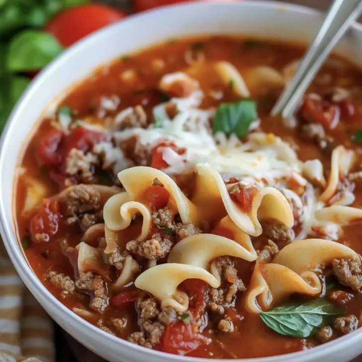 Slow Cooker Lasagna Soup: A Hearty Delight for Busy Weeknights