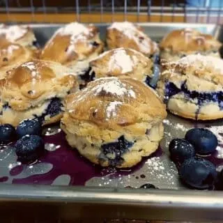 Discover how to make fluffy and flavorful Blueberry Biscuits that are perfect for any morning!