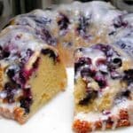 Blueberry Pound Cake