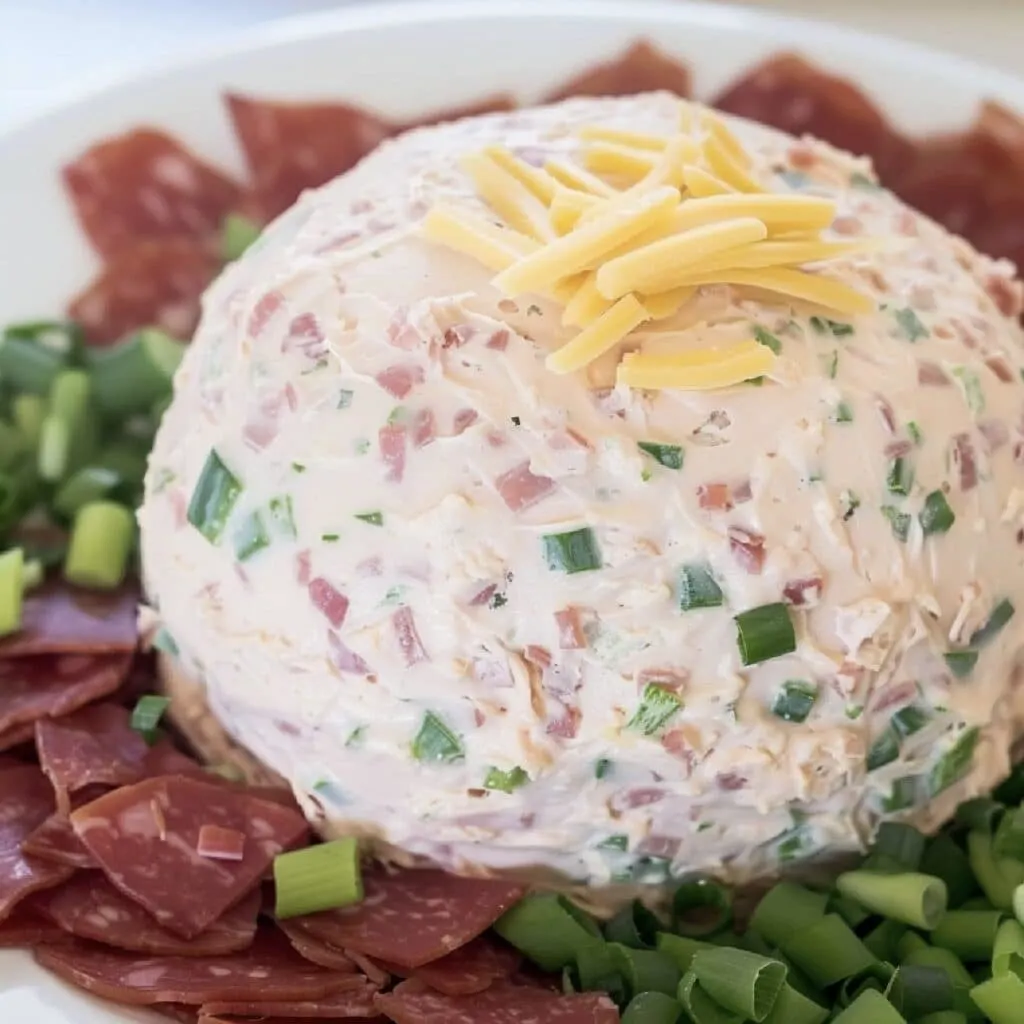 Need a quick and delicious appetizer? Try this Chipped Beef Cheese Ball recipe that's sure to be a hit at any party!