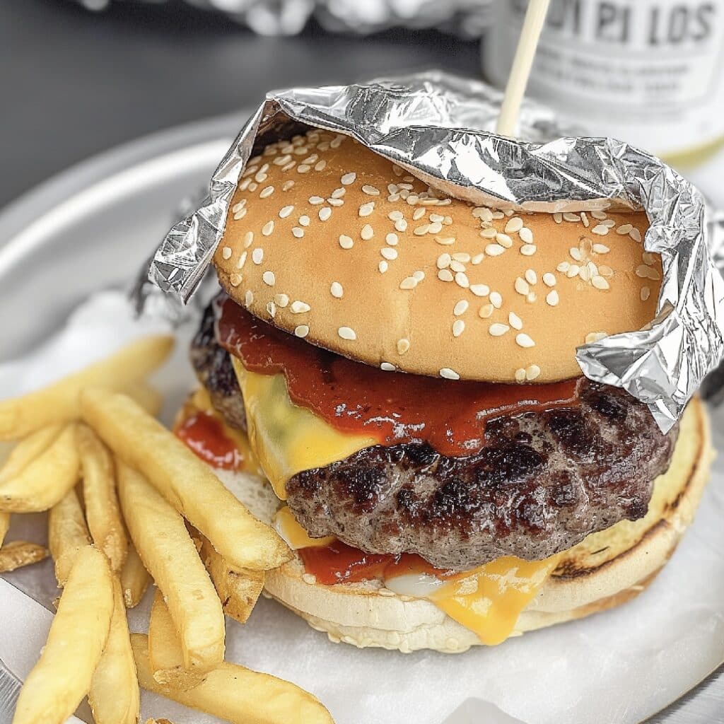 Love Five Guys? Try this easy homemade version and enjoy a delicious burger right from your kitchen!
