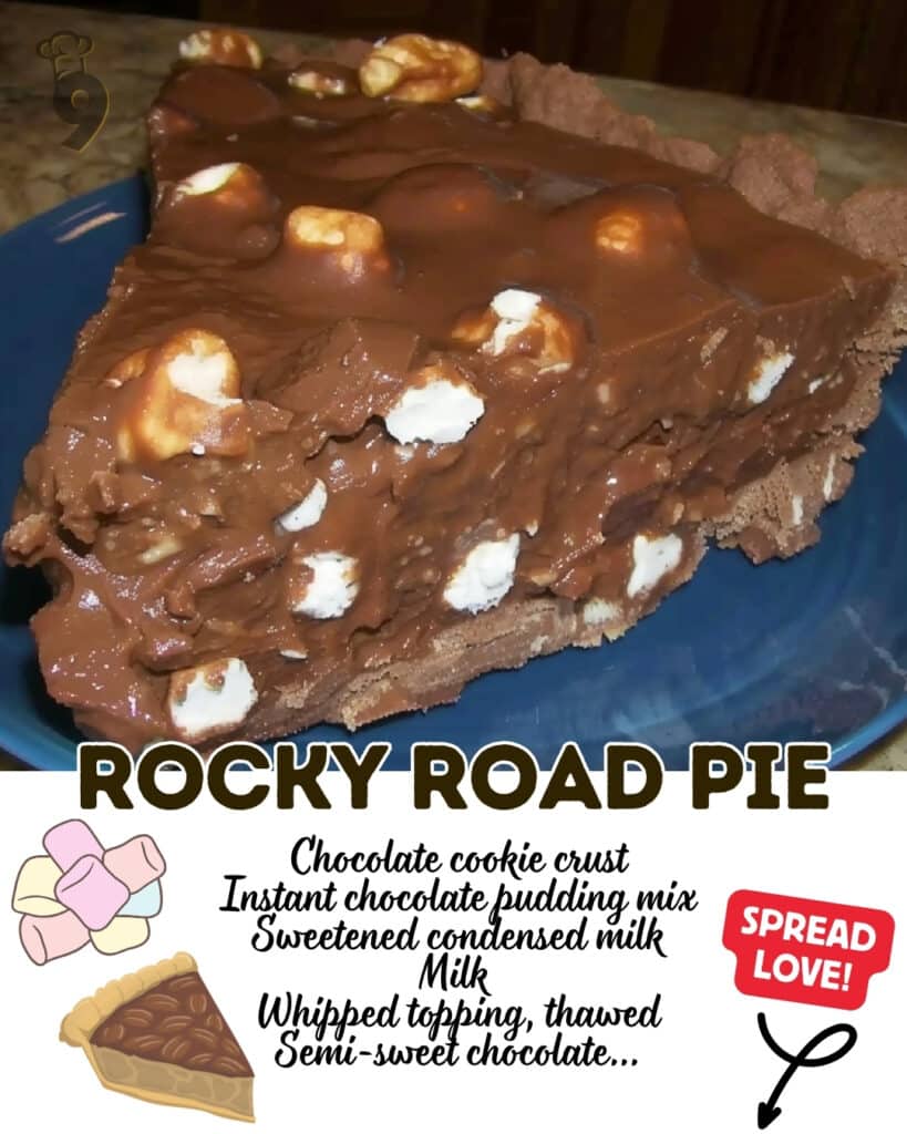 Rocky Road Pie Pinterest Pin