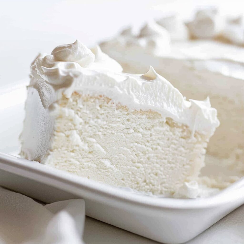 White Snack Cake Recipe