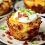 LOADED BACON AND EGG HASH BROWN MUFFINS