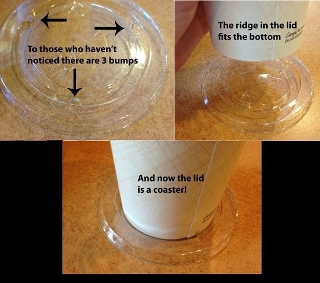 REMOVE RUST FROM YOUR SINK, STOVE, BURNERS AND ALL THE KITCHEN UTENSILS WITH THIS AMAZING TRICK 3 Lids As Coasters