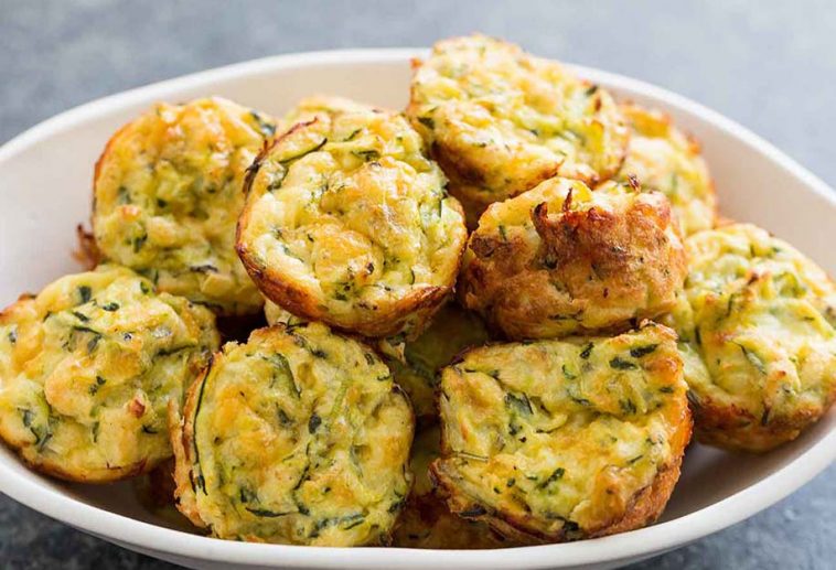 Zucchini Garlic Bites