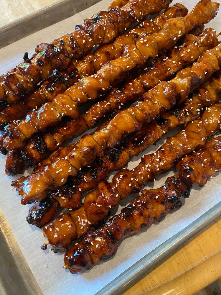 Teriyaki Chicken Skewers