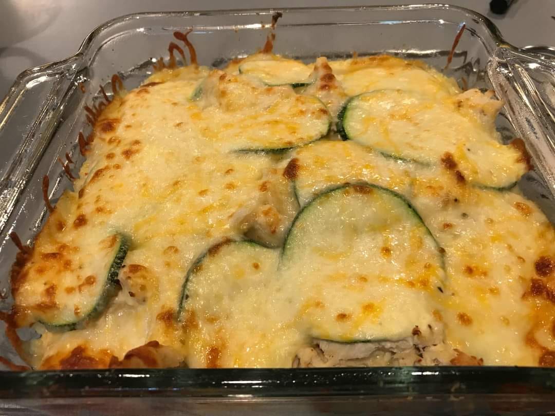 Cheesy Zucchini Casserole Recipe.