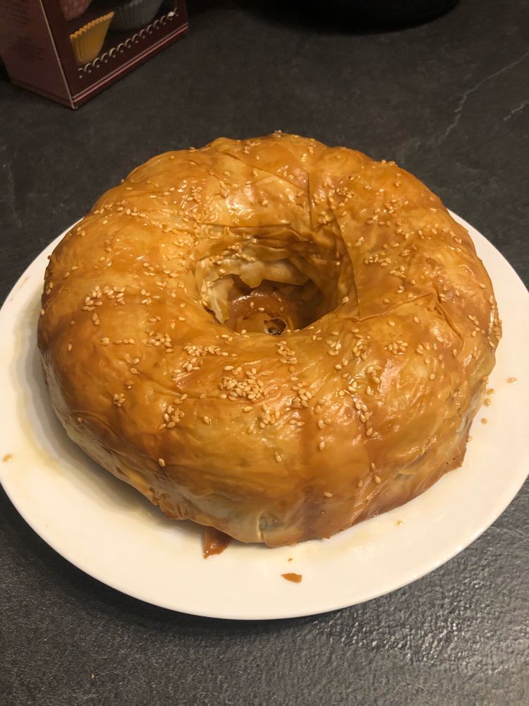 Spinach And Feta Filo Bundt Cake