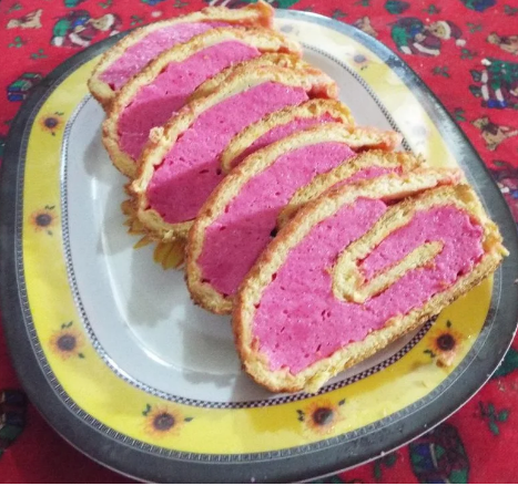 Low Calorie Cherry Roll!