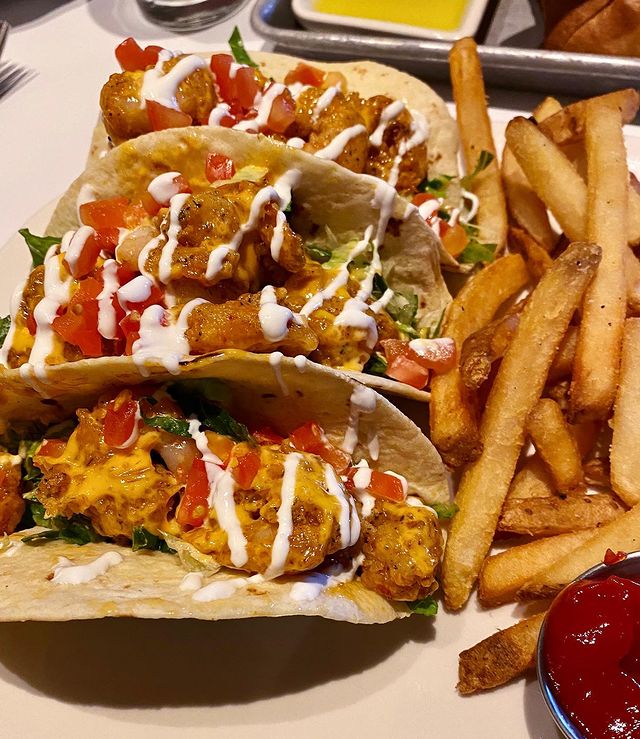 Bang Bang Shrimp Tacos
